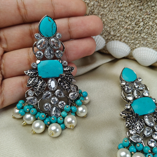 Sheosar Silver Earrings