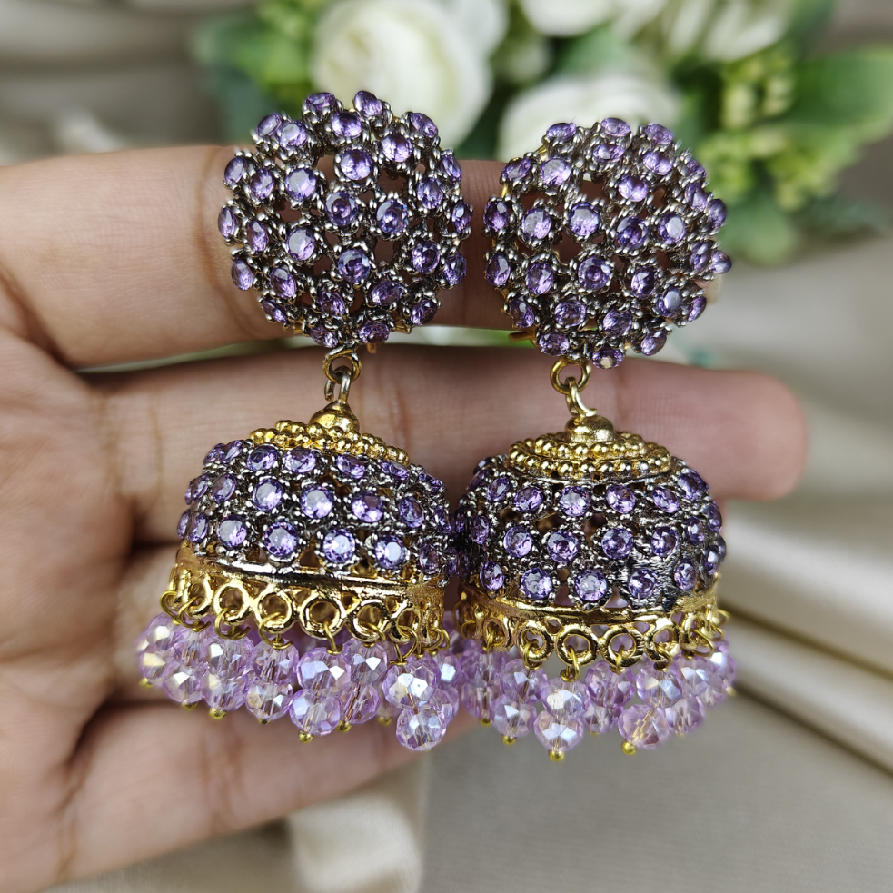 Banafsh Gulzar Jhumke