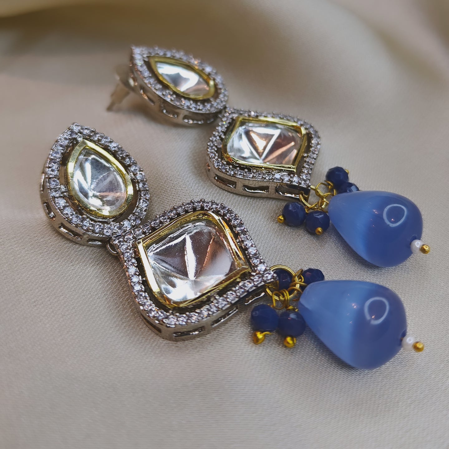 HANIA Tufts Mirror Earrings