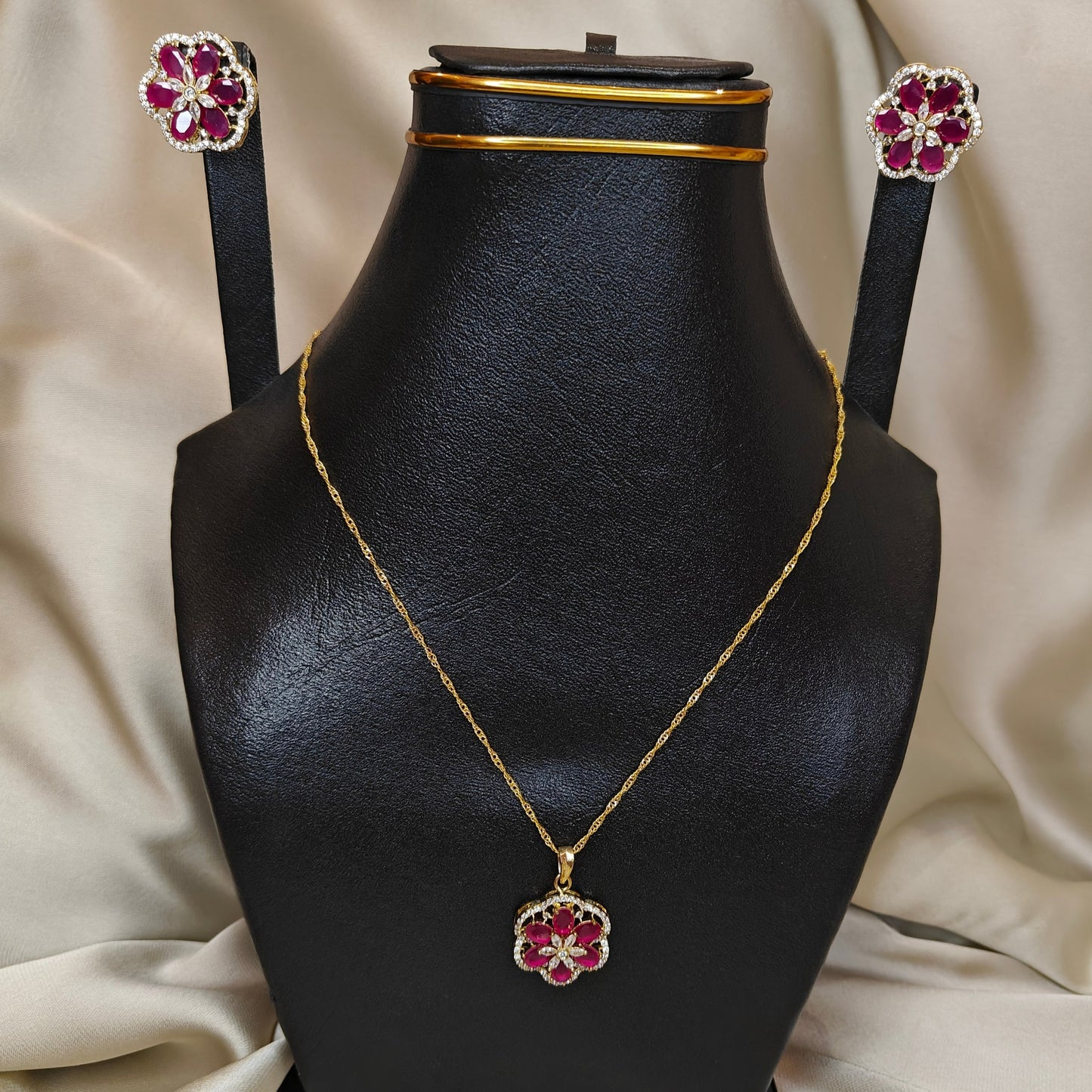 Magenta Rose Set