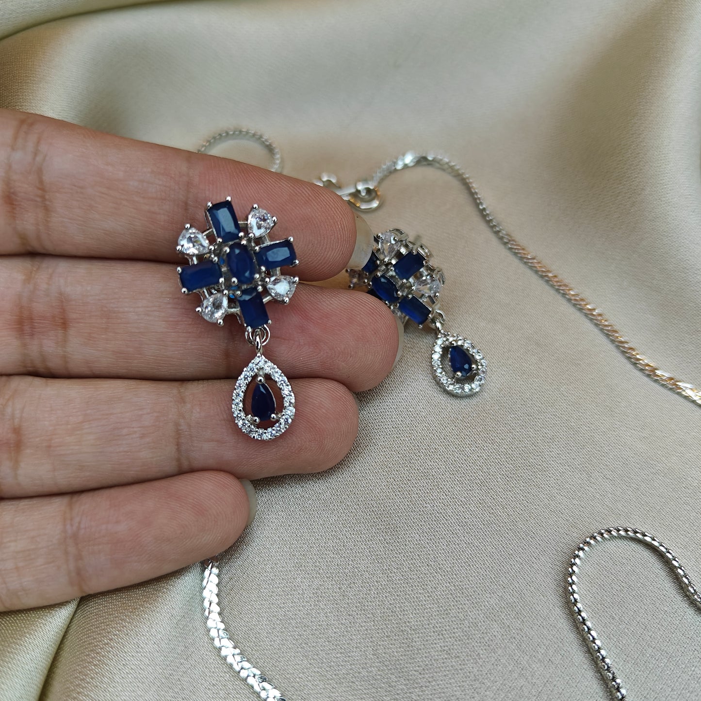 Sapphire Rose Set