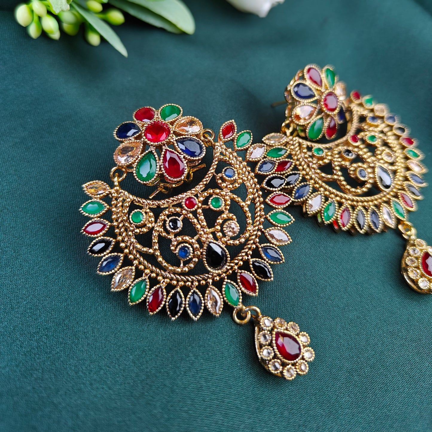 Pachrangi Sultana Earrings