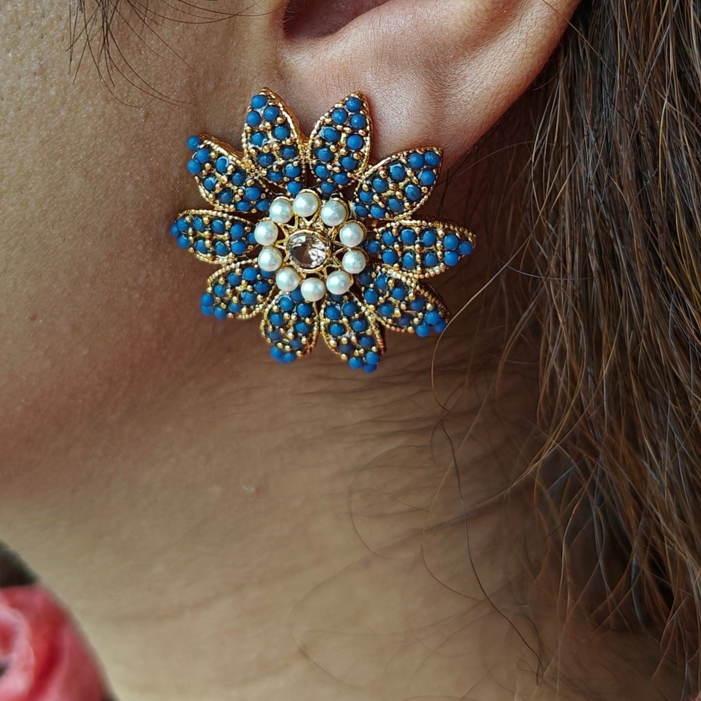 Midnight Aster Studs