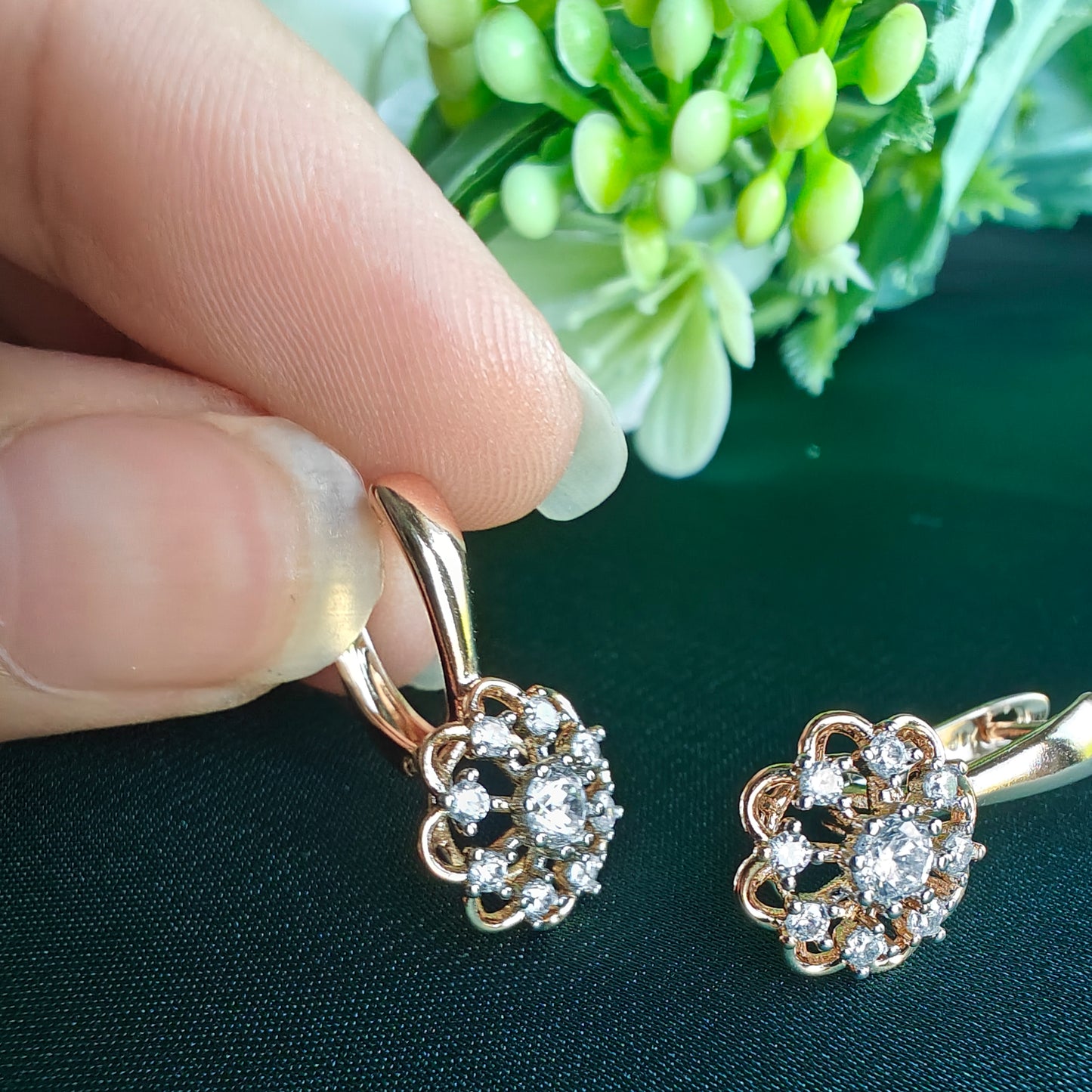 Rose Gold Dandelions