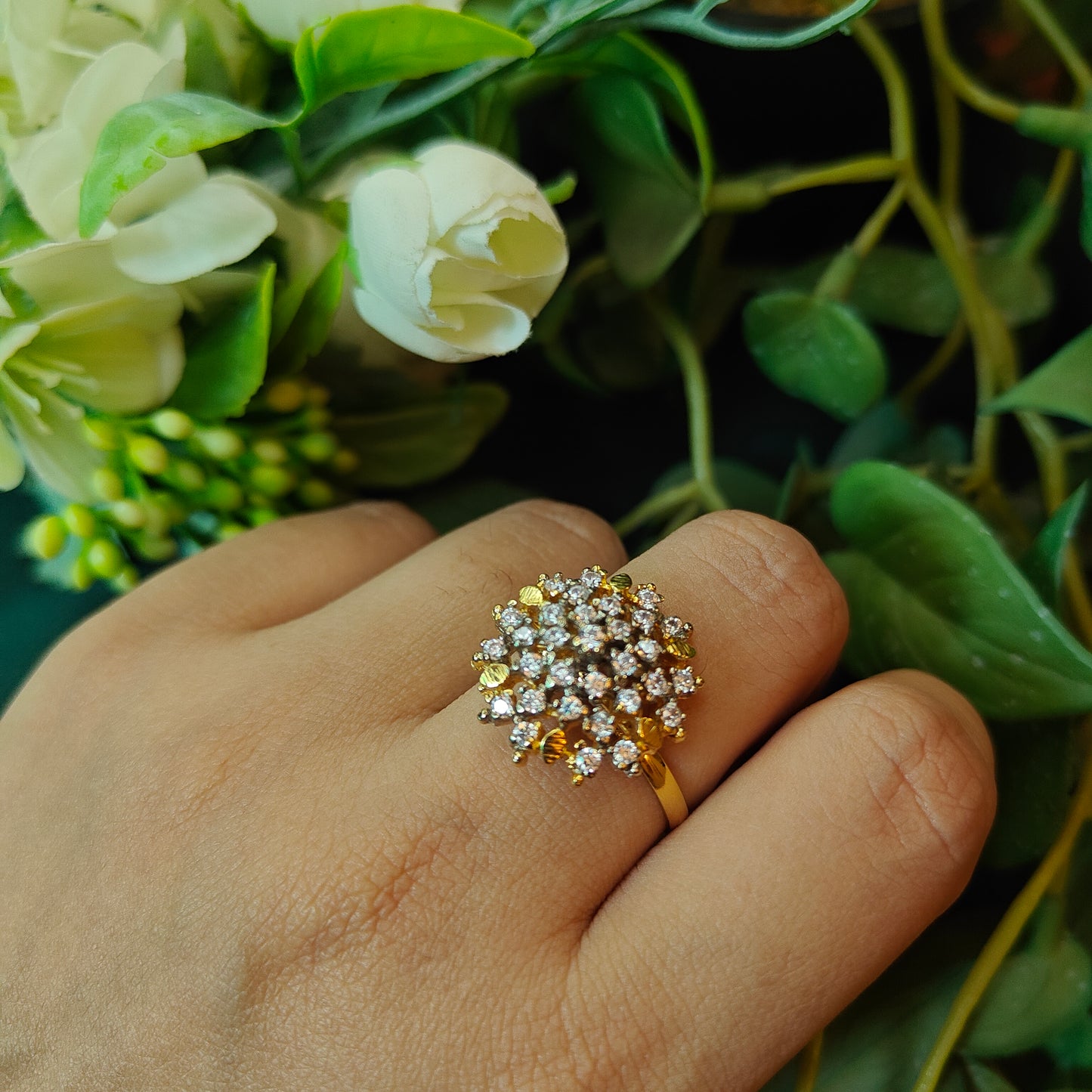 Jahanara Zircon Ring