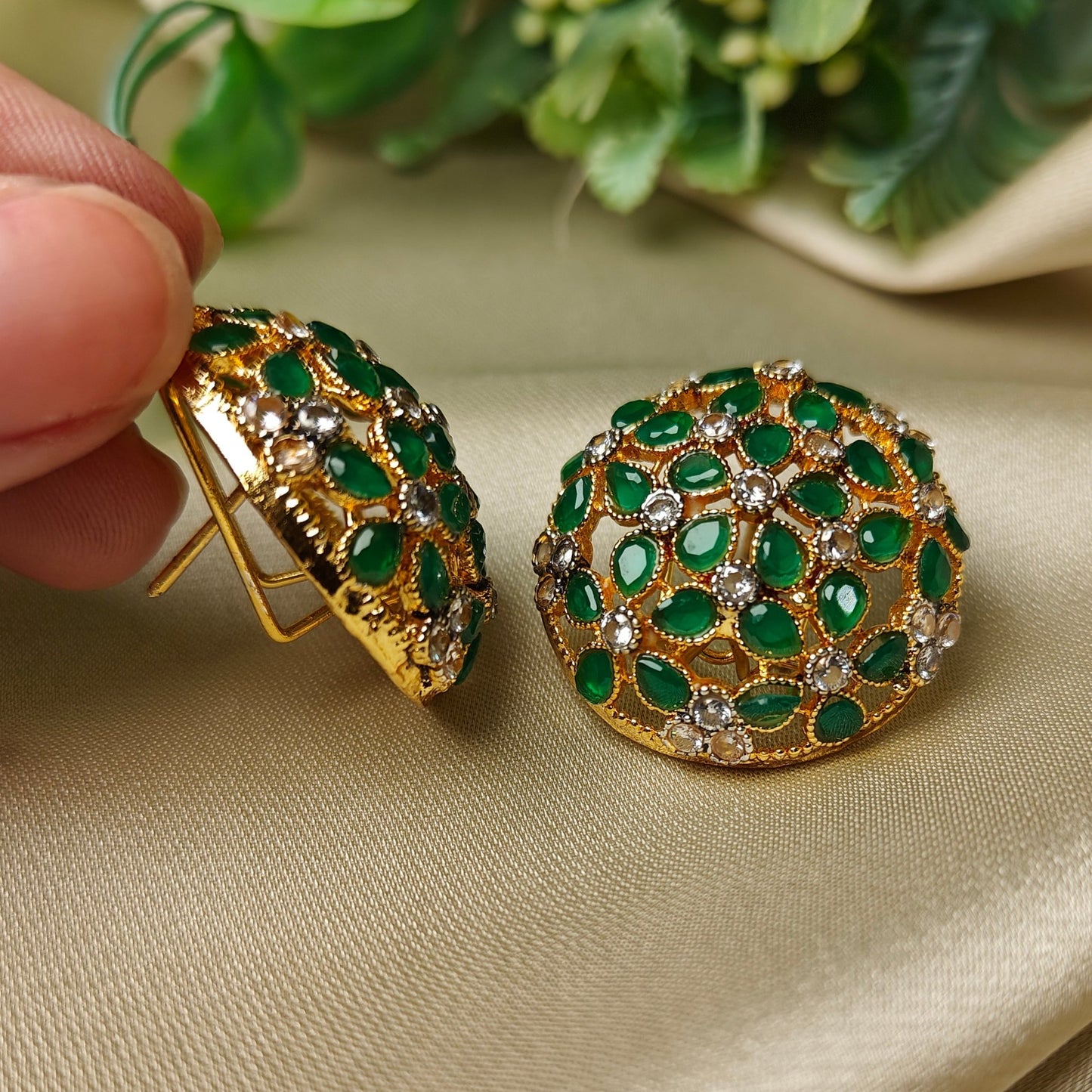 Emerald Gilded Domes