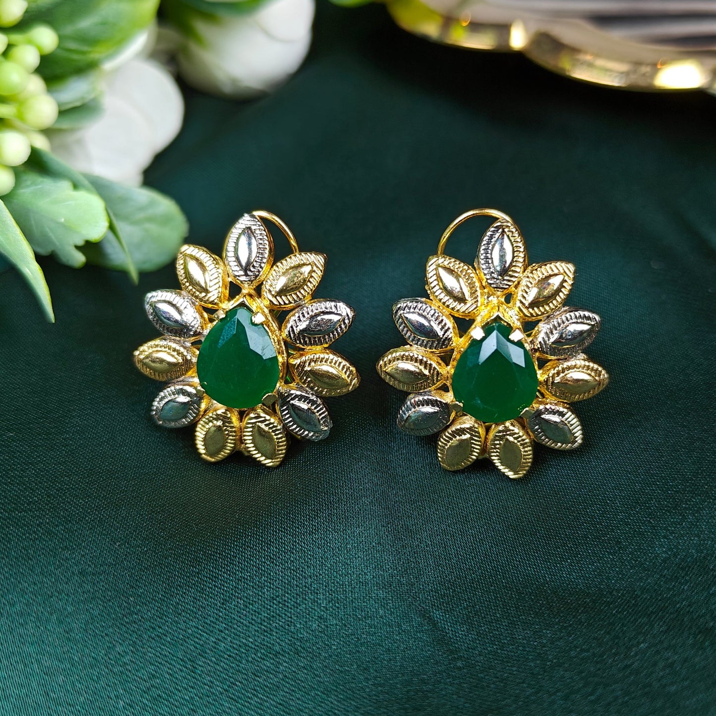 Jade Luxe Studs