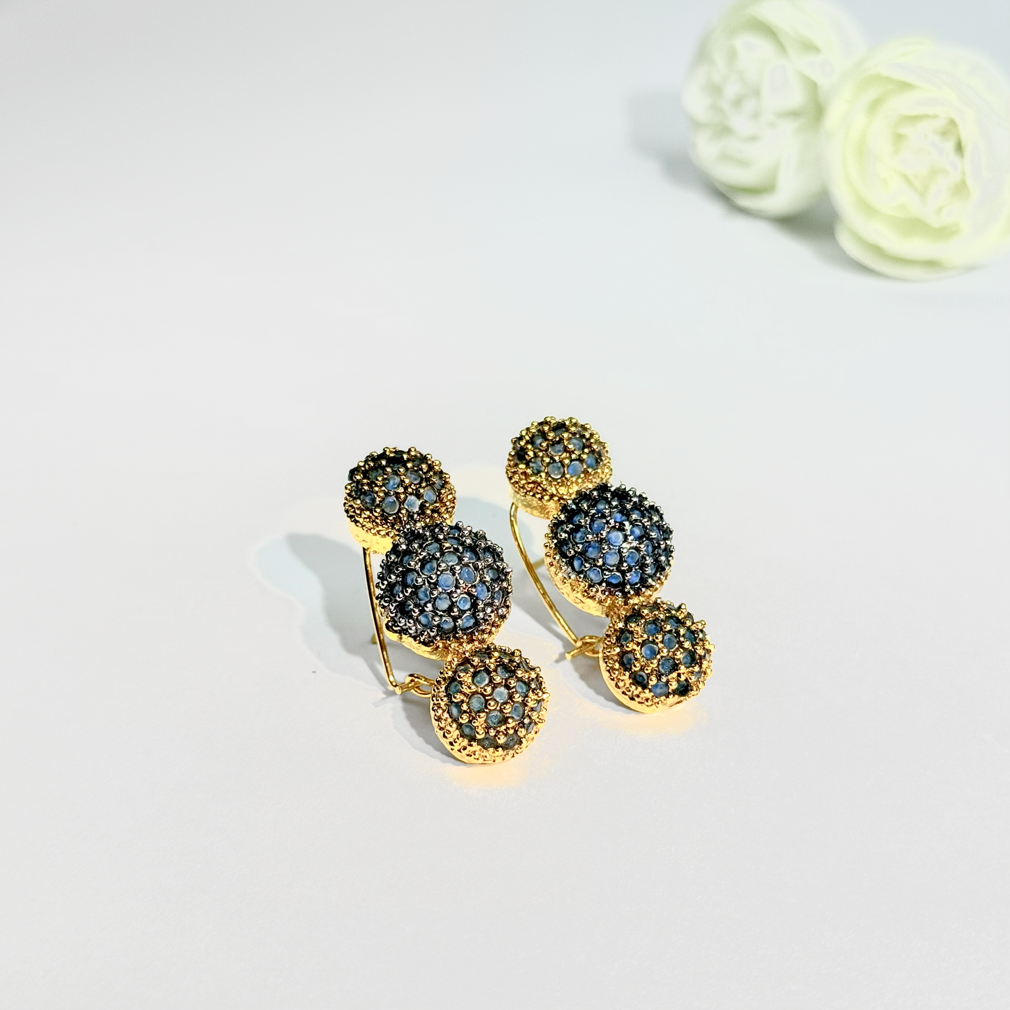 Azure Sphere Earrings