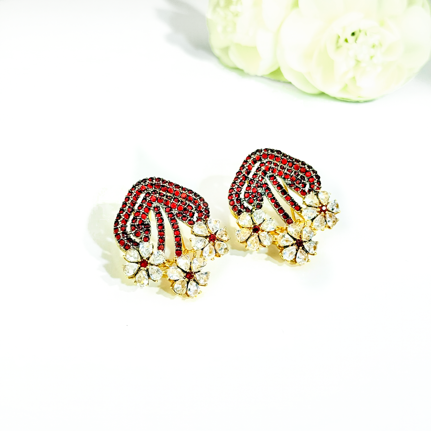 Saman Zircon Earrings