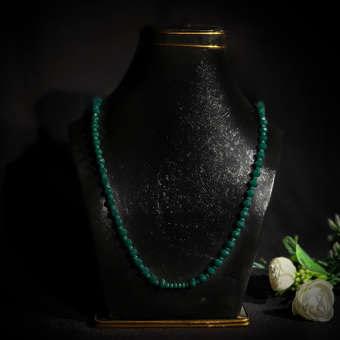 Emerald Verde Bead Maala