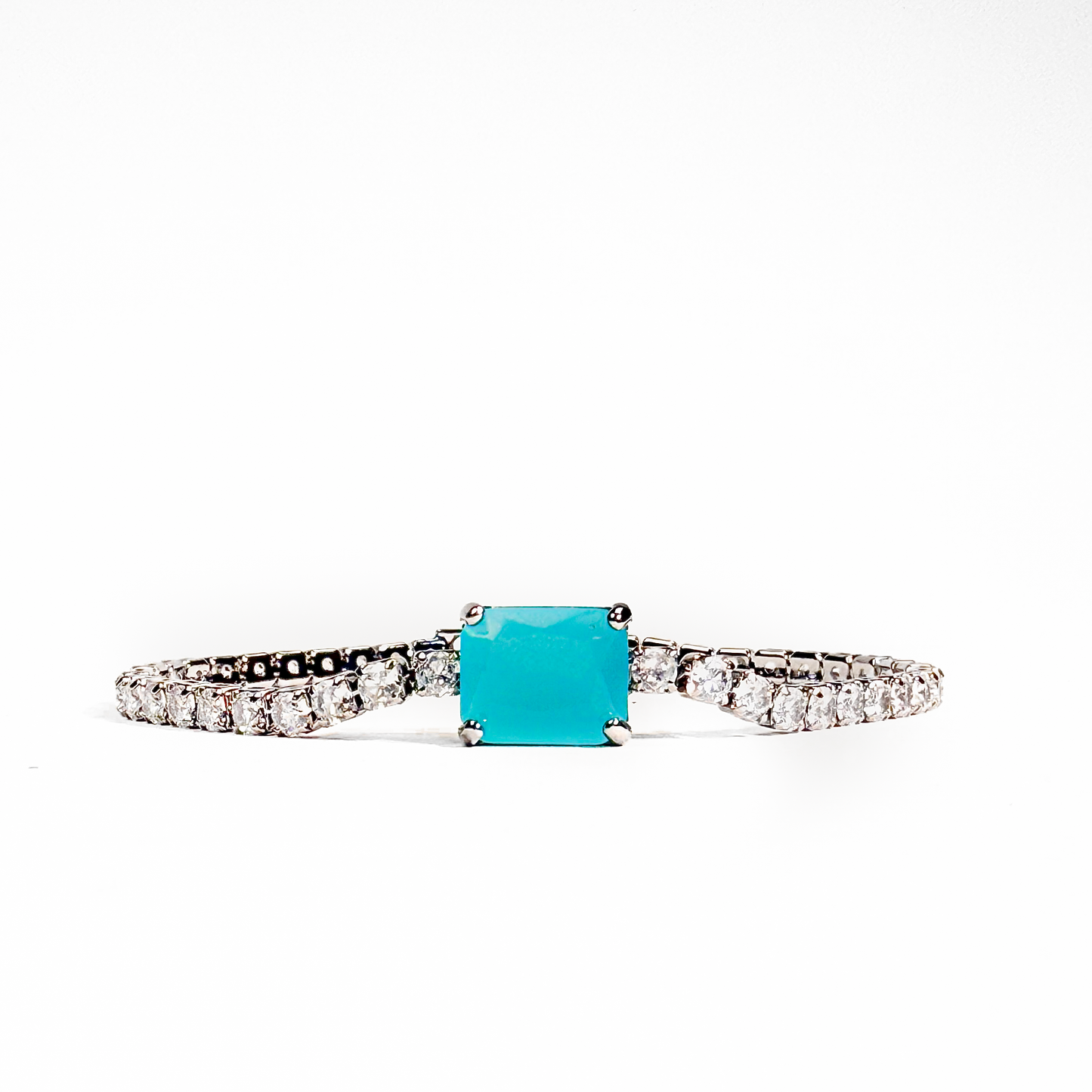 Celeste Aqua Glow Bracelet