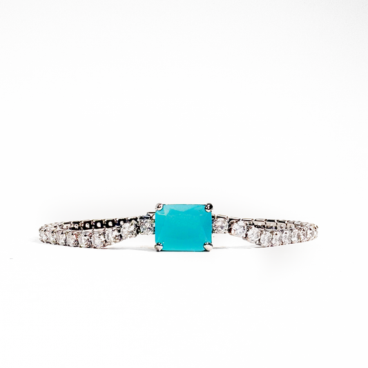 Celeste Aqua Glow Bracelet