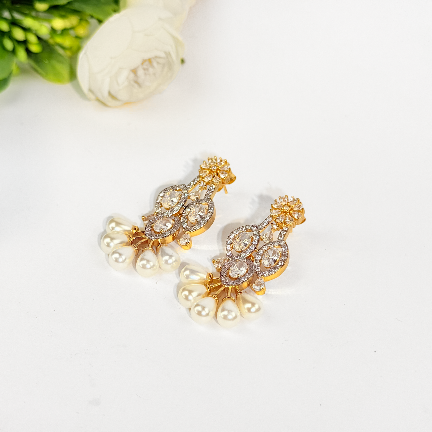 Ethereal Pearl Glow Earrings