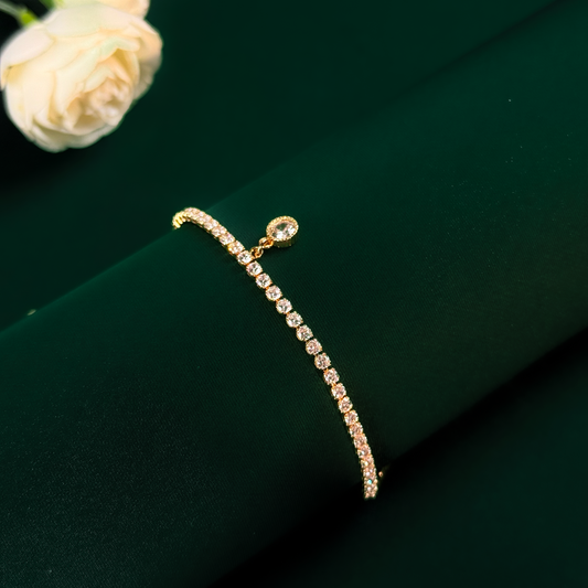 DazzleLine Charm Anklet