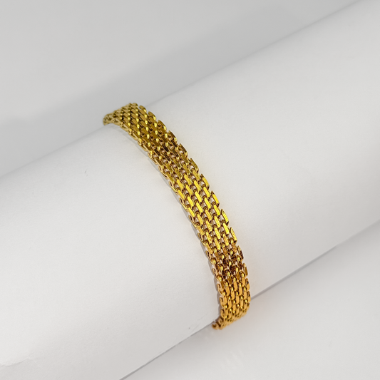 Regal Mesh-Link Bracelet