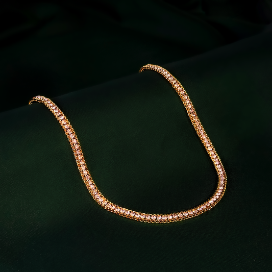 Royal Sparkle Tennis Necklace