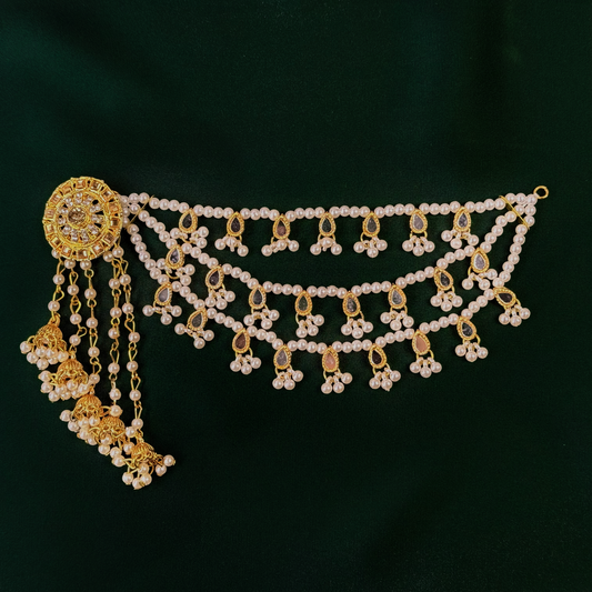 Royal Pearl Jaal Sahara Earrings