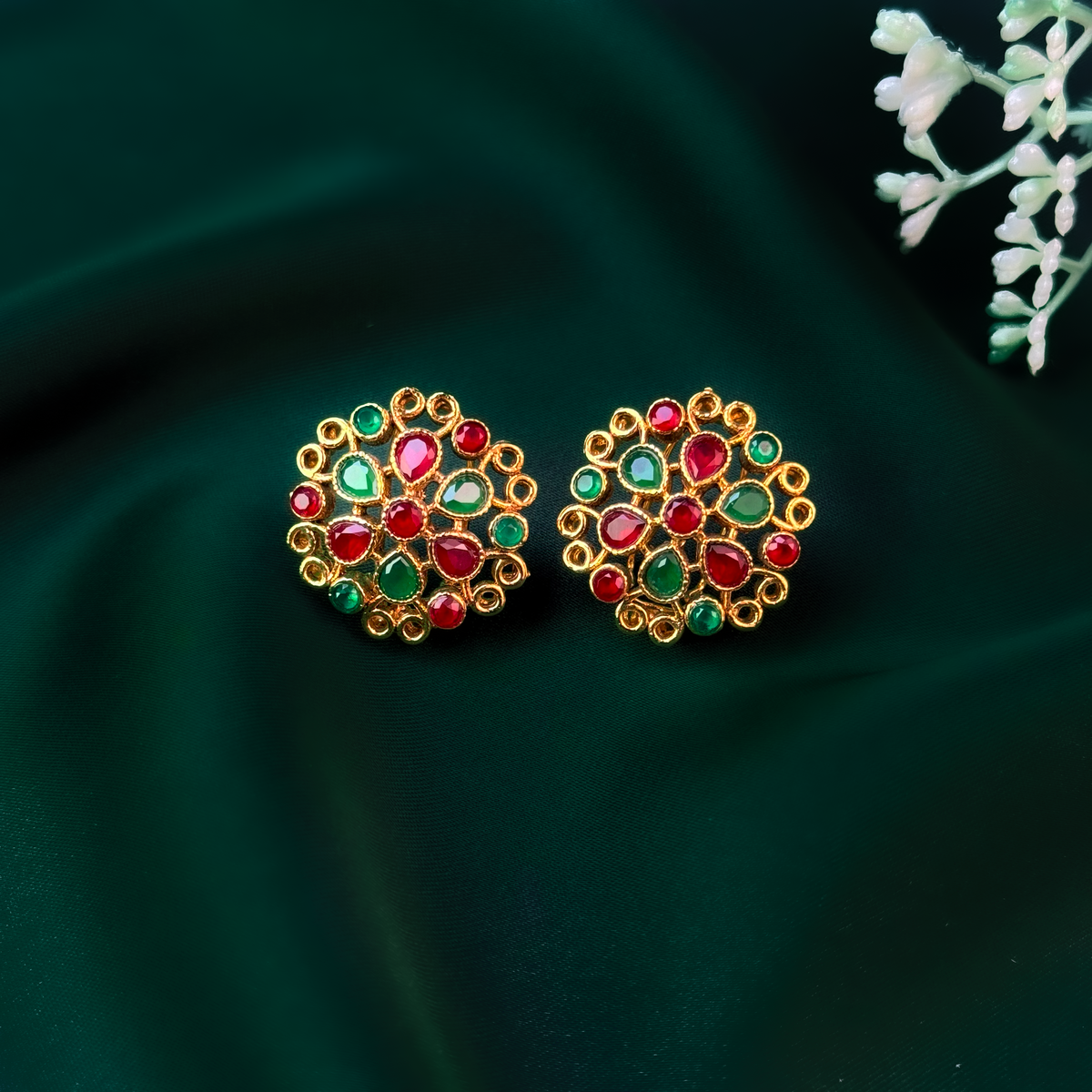 Anaar Zircon Studs