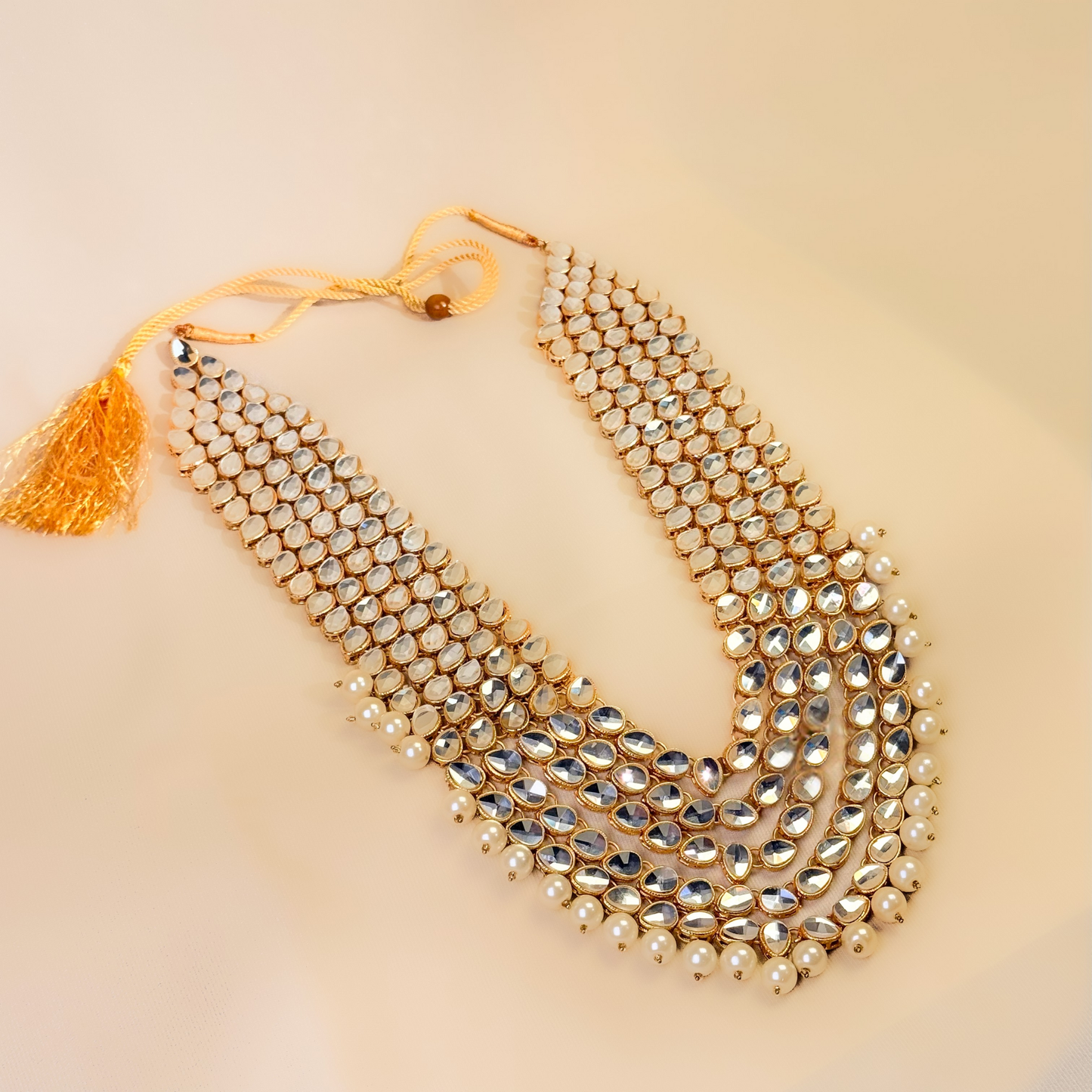 Areesha Kundan Pearl Necklace