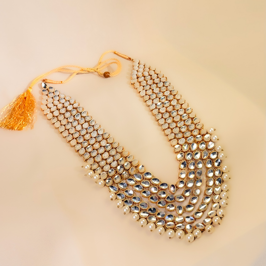Areesha Kundan Pearl Necklace