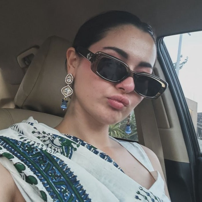 HANIA Tufts Mirror Earrings