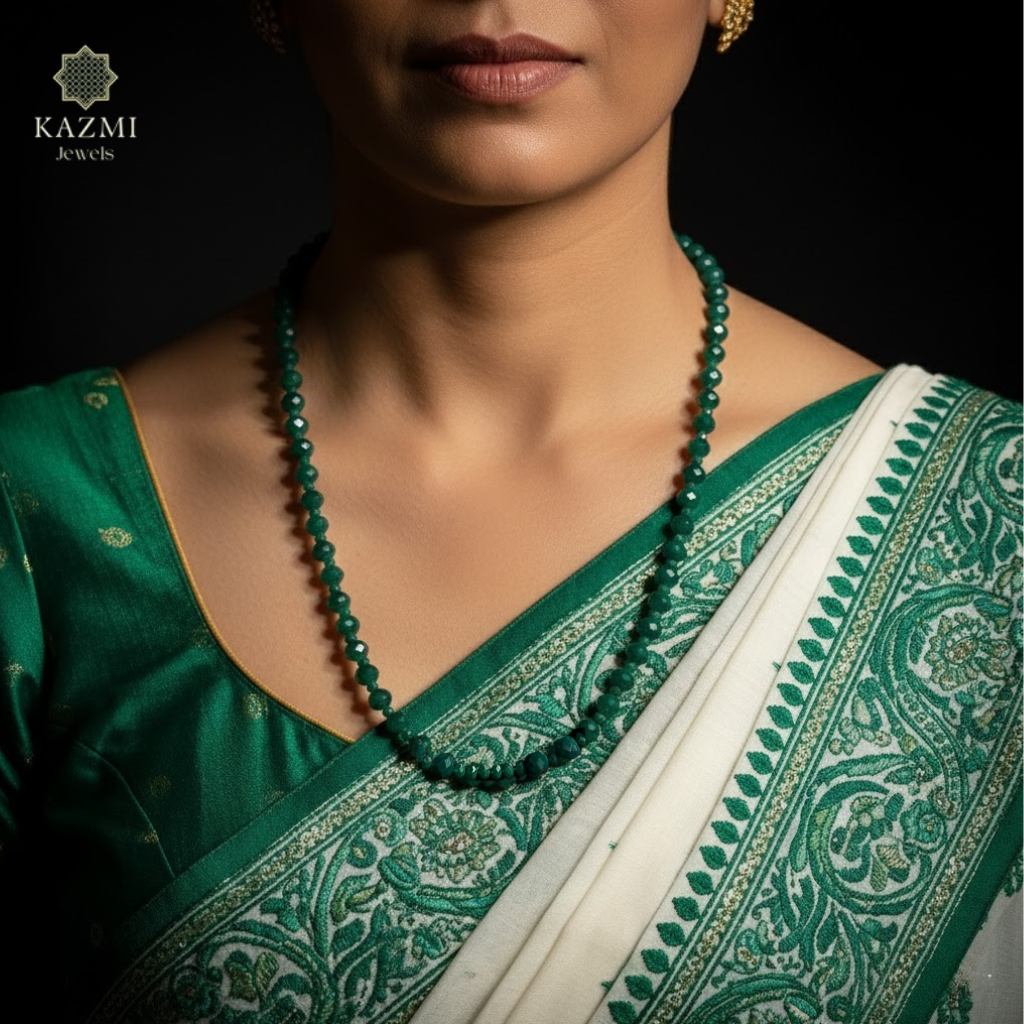 Emerald Verde Bead Maala