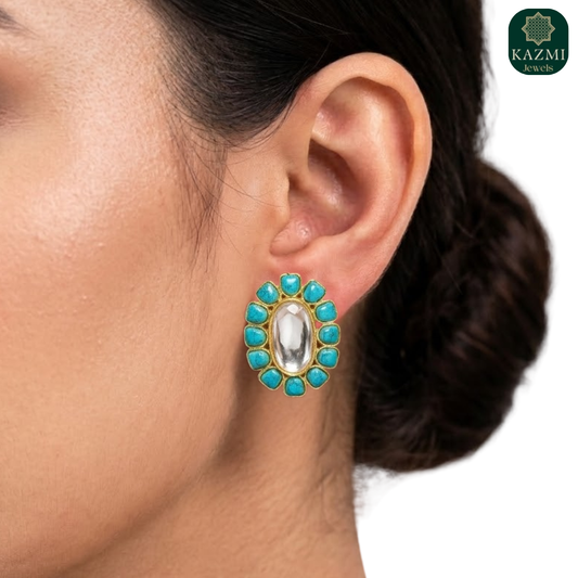 Feroza Kundan Studs