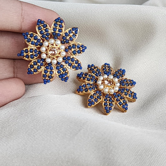 Midnight Aster Studs