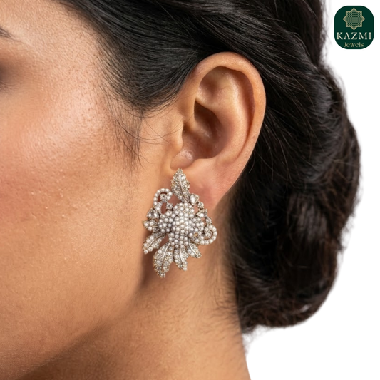 Matt Pearl Earrings