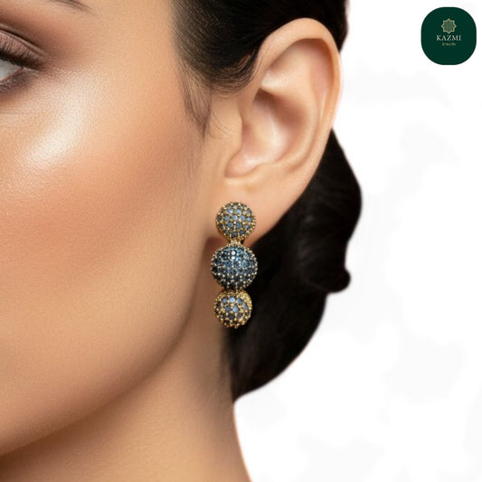 Azure Sphere Earrings