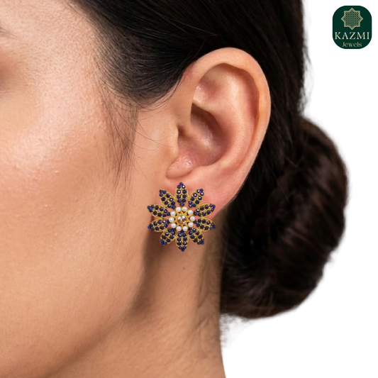 Midnight Aster Studs