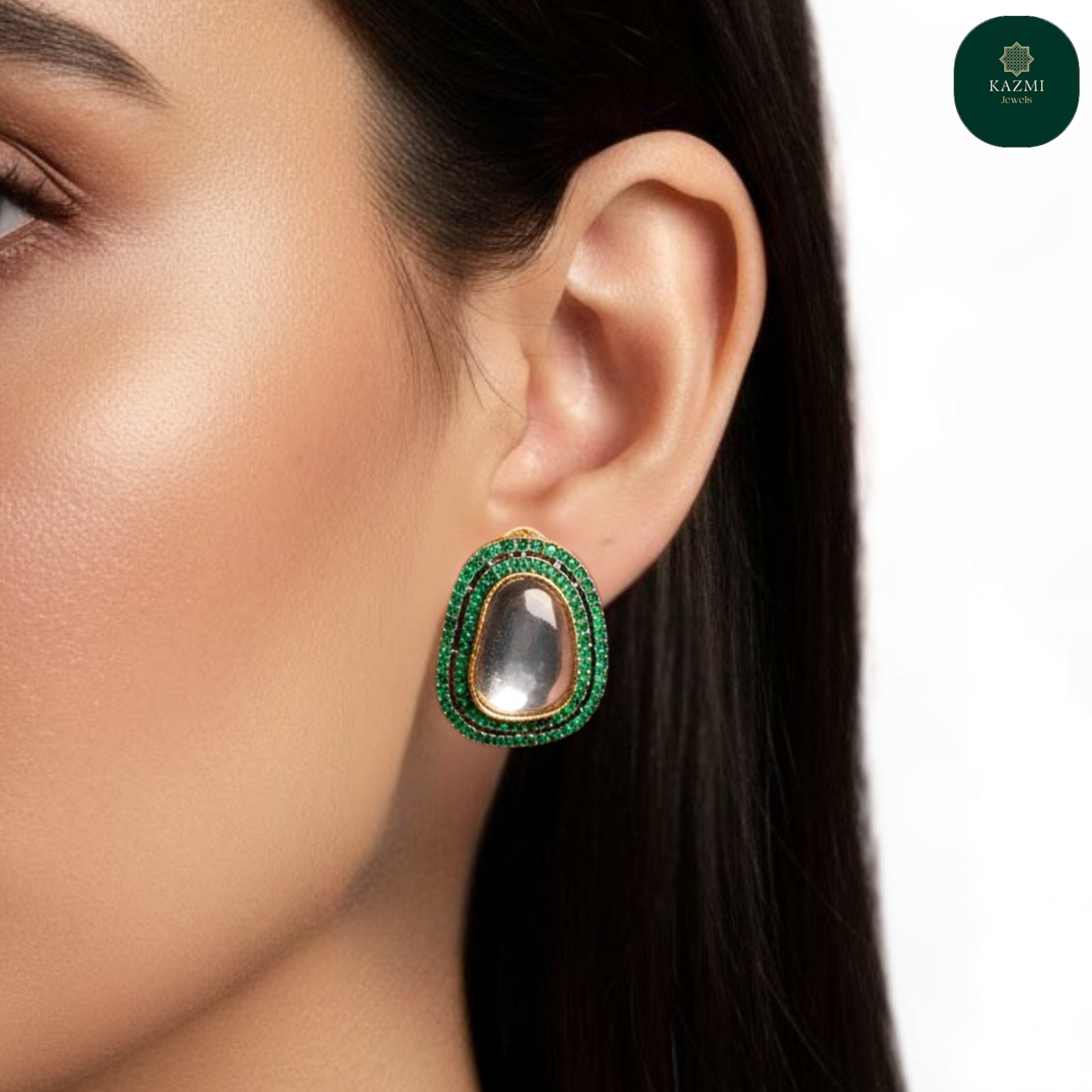 Emerald Zircon Reflections