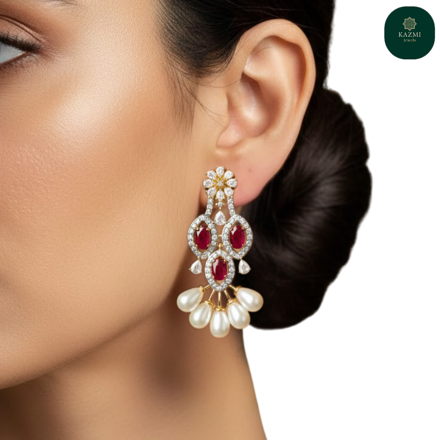 Opulent Pearl Shine Earrings