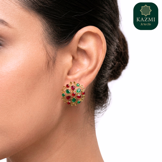 Anaar Zircon Studs