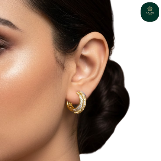 Golden Luxe Hoops