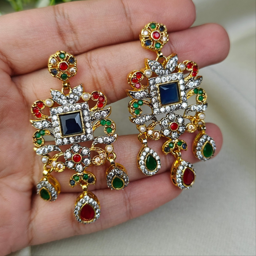 Nauratan Zircon Earrings