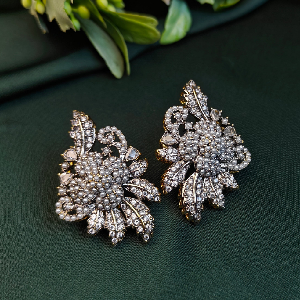 Matt Pearl Earrings