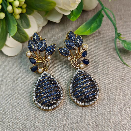 Sapphire Haze Earrings