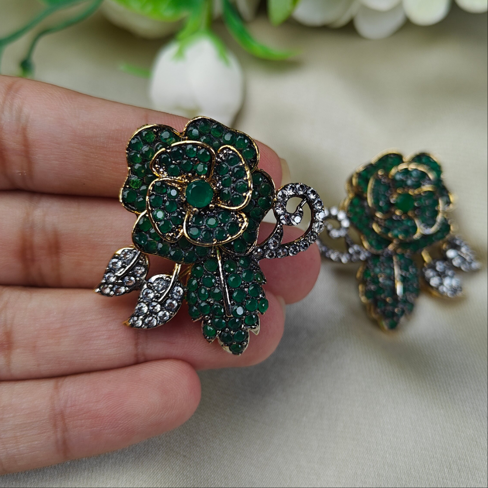 Mimosa Rose Earrings