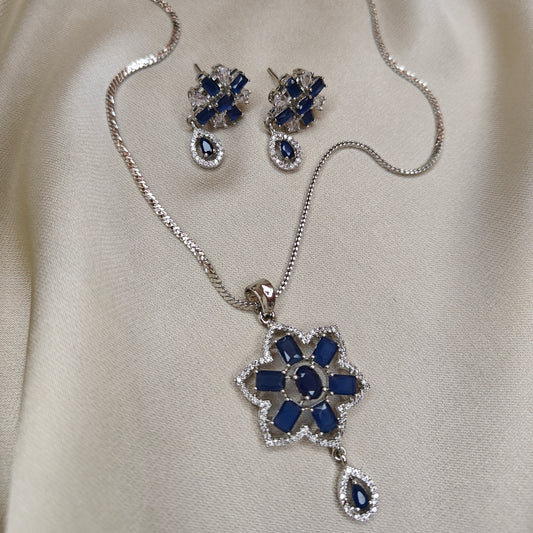 Sapphire Rose Set