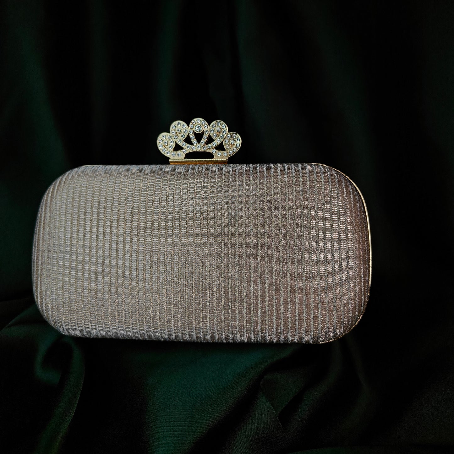 Moonlit Gold Clutch