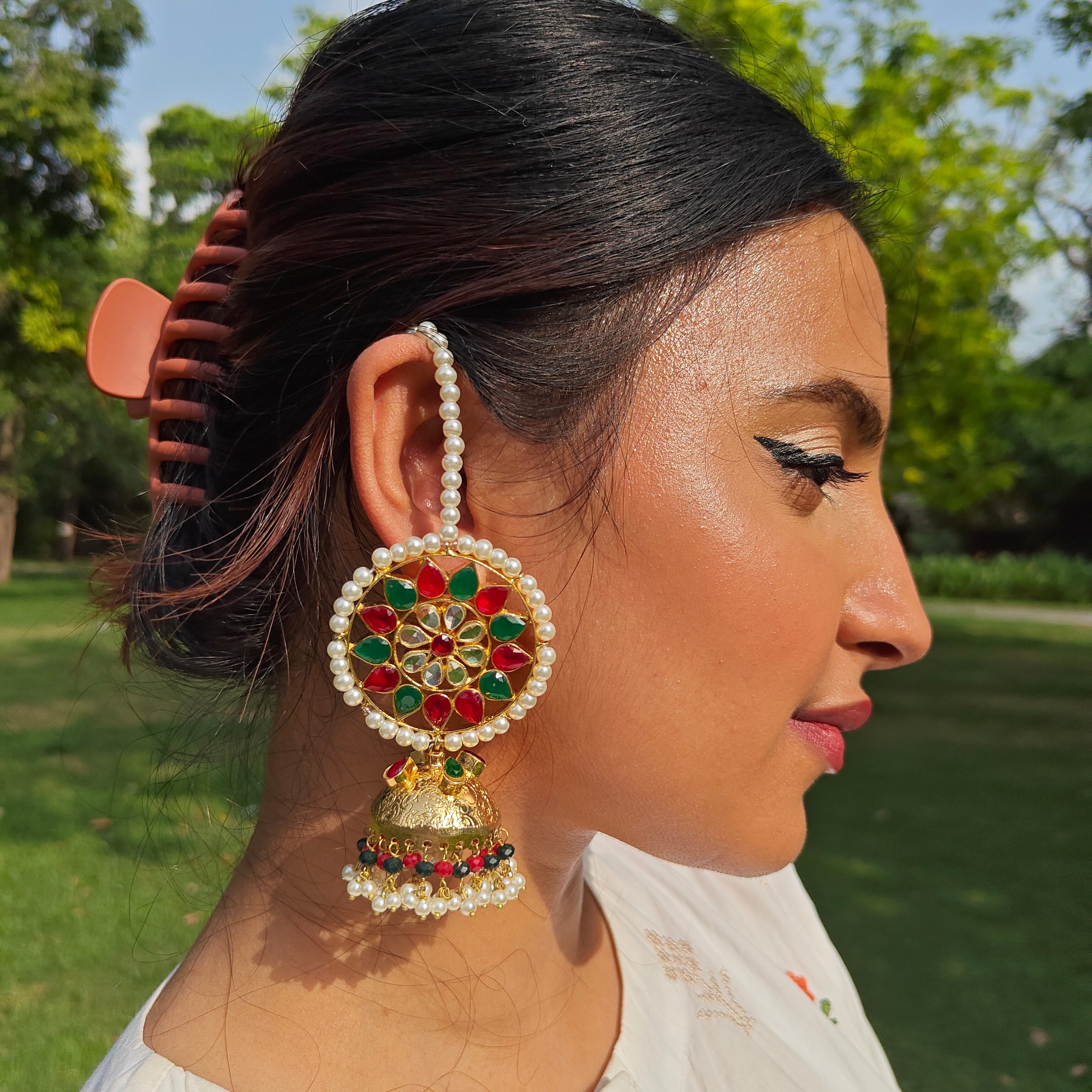 Doli Earrings With sahara chain