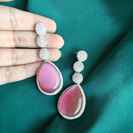 Zircon Bloom Earrings