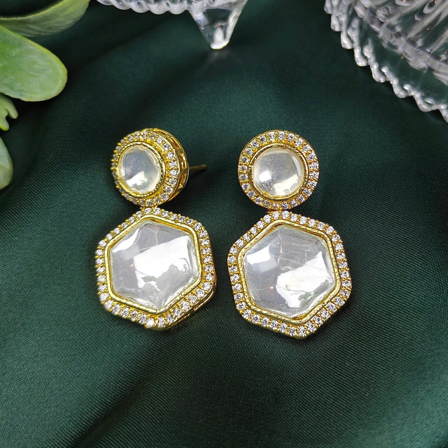 Shahnoor Mirror Earrings