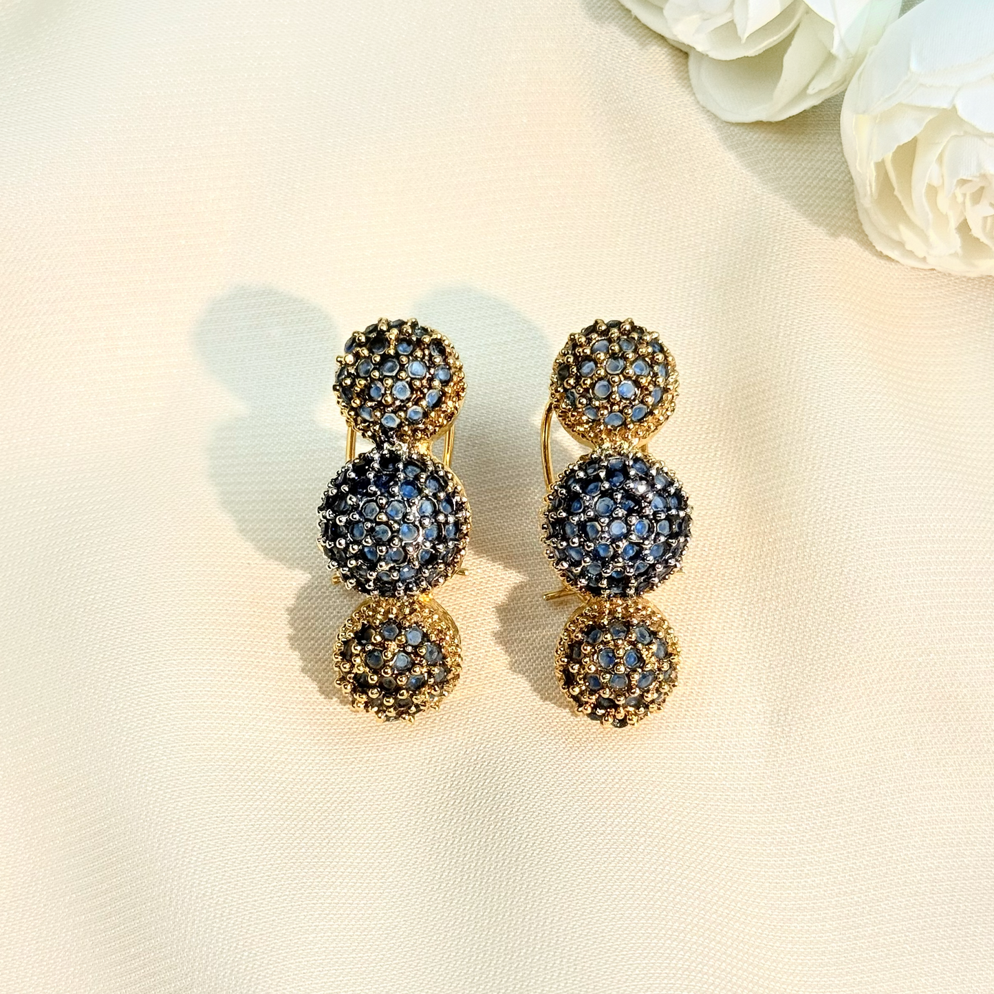 Azure Sphere Earrings