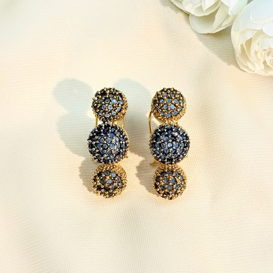 Azure Sphere Earrings