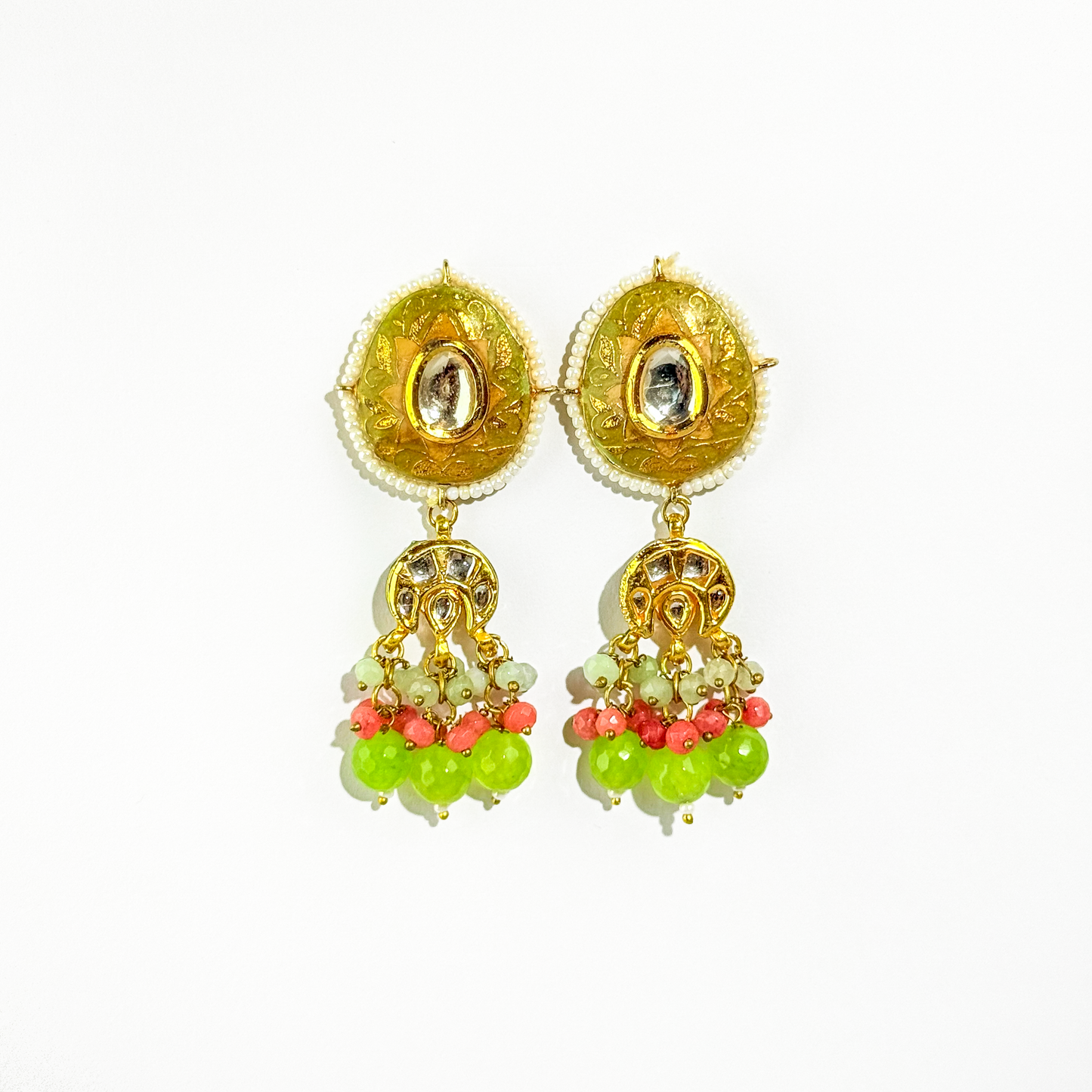 Mehreen Kundan Stud Earrings
