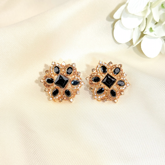 Midnight Luxe Stud Earrings