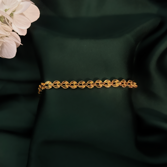 Regalia Leaf Link Bracelet