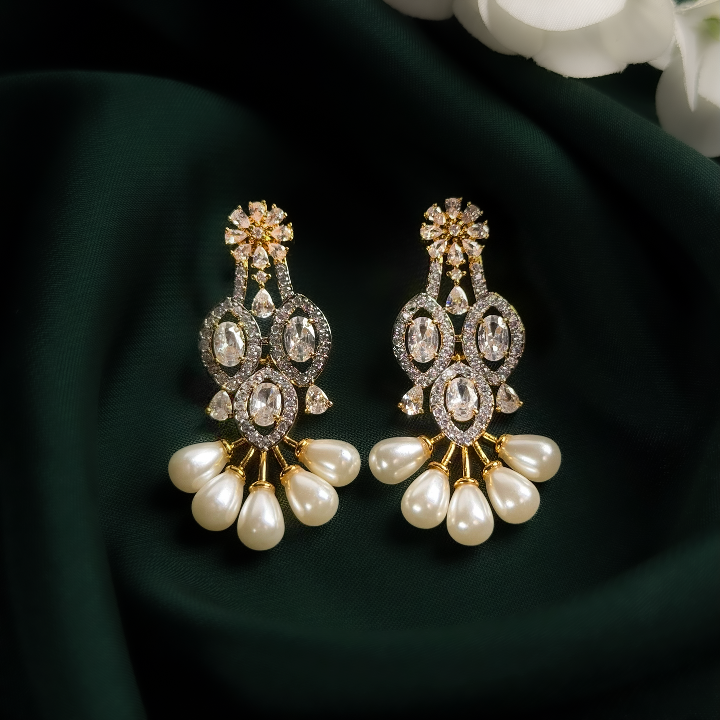 Ethereal Pearl Glow Earrings